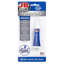 JB Weld Perma-Lock Medium Strength Threadlocker, 6 ml
