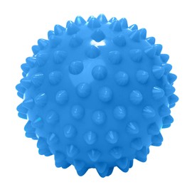 #DoYourSports Hedgehog Ball & Fascia Ball, Massage Ball, 10 cm Diameter, Lacrosse Ball for Neck, Back & Feet with Spike Surface, Ideal for Fascia Training, Acupressure Ball with Nubs, Light Blue
