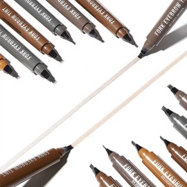 Lirur 1+1 포크 타투 아이브로우 틴트 4color /최대8일지속 워터프루프 눈썹타투펜 1+1 Fork Tattoo Eyebrow Tint 4 Colors / Up to 8 Days Lasting Waterproof Eyebrow Tattoo Pen