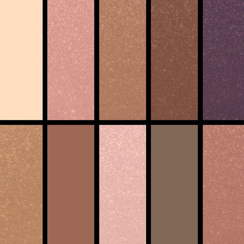 Palladio Eyeland Vibes Paleta de Sombras de Ojos 10 Tonos