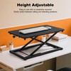 Rxrpexjke Standing Desk Converter Height Adjustable, Stand up Desk Riser,