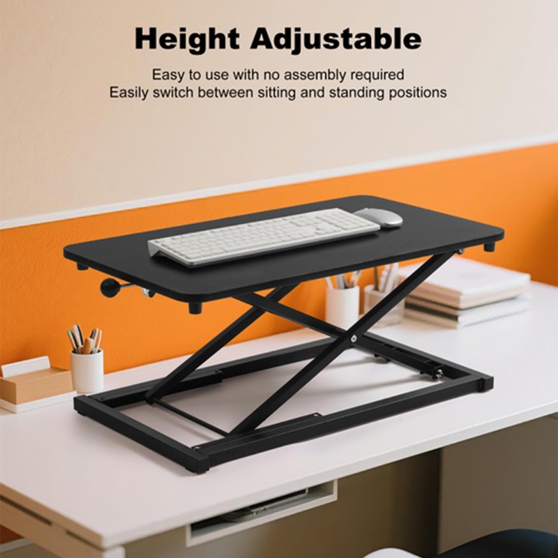 Rxrpexjke Standing Desk Converter Height Adjustable, Stand up Desk Riser,