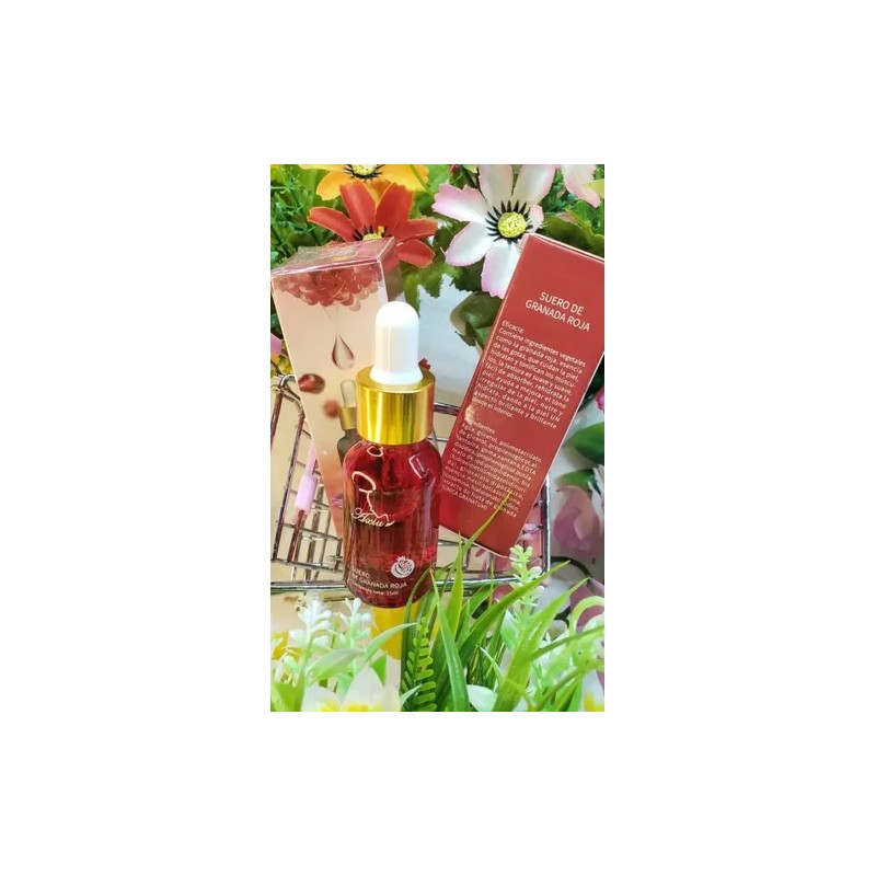 Suero De Granada Roja Hidratante Facial Antienvejecimiento