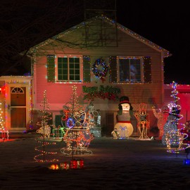 GOODSMANN Color Filter 3 PCS Transparent Lenses 2 Inch Correction Lens for MR16 Bulbs Low Voltage Outdoor Landscape Decorate Lighting 3520 (Red)