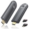 Wireless HDMI Transmitter and Receiver, Plug & Play Portable 2.4G/5G