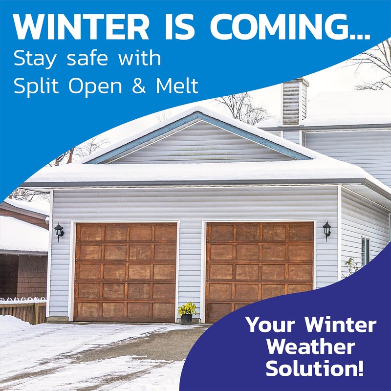 Split Open and Melt Ice Melter for Melting Ice and