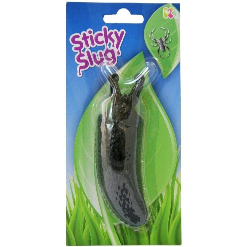 Sticky Squishy Joke Slug Yellow or Black