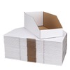 ZBEIVAN Cardboard Storage Bins Boxes 35 Packs 12x6x4.5 Inches, Easy