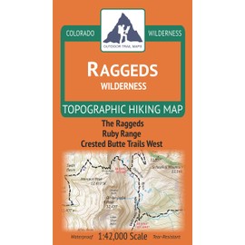 Raggeds Wilderness - Colorado Topographic Hiking Map (2019)