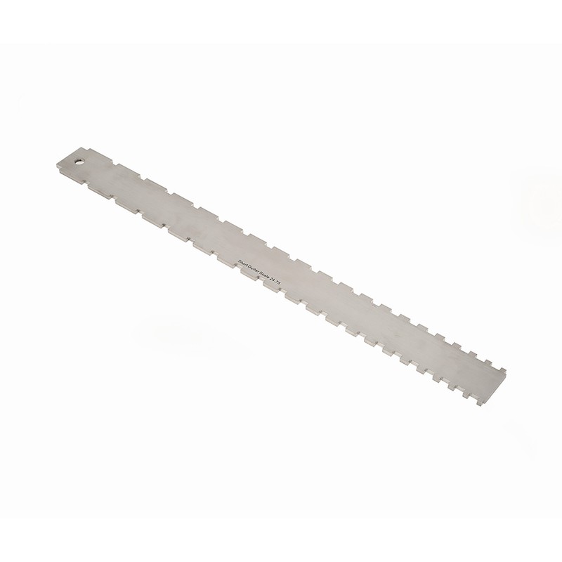 Guitar Neck Notched Straight Edge Ruler String Action Height Gauge