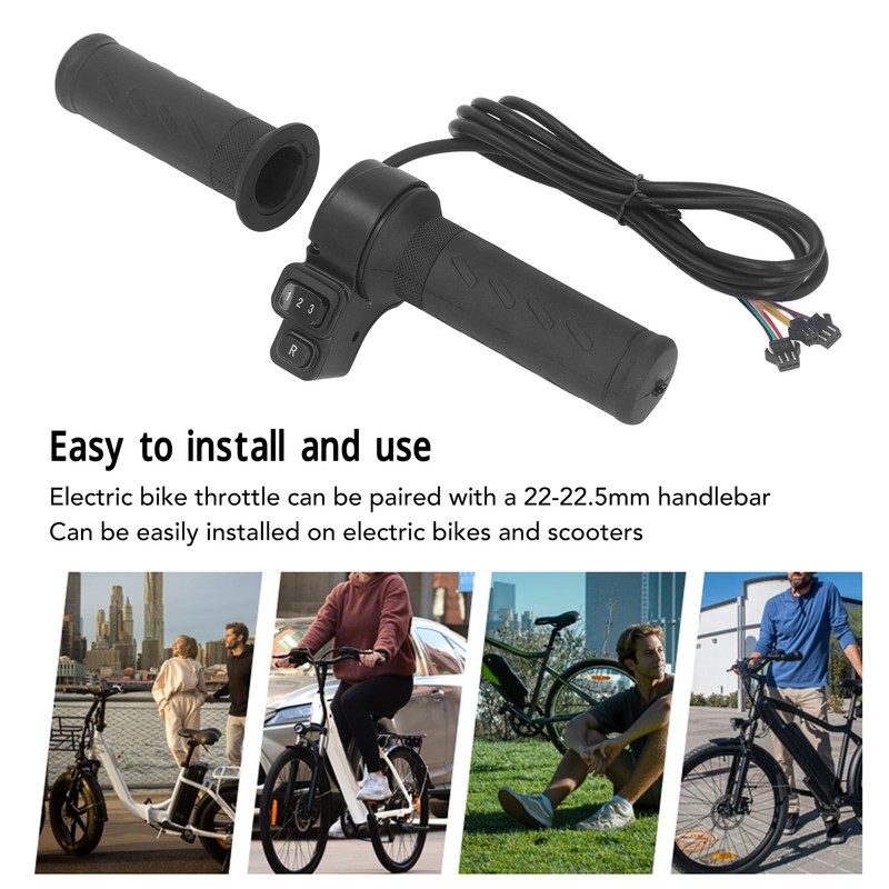 1 Pair Electric Bike Twist Throttle Electric Bicycle Scooter Throttle