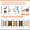 5" Double Action Spring Hinge Saloon Door Hinge | Cafe