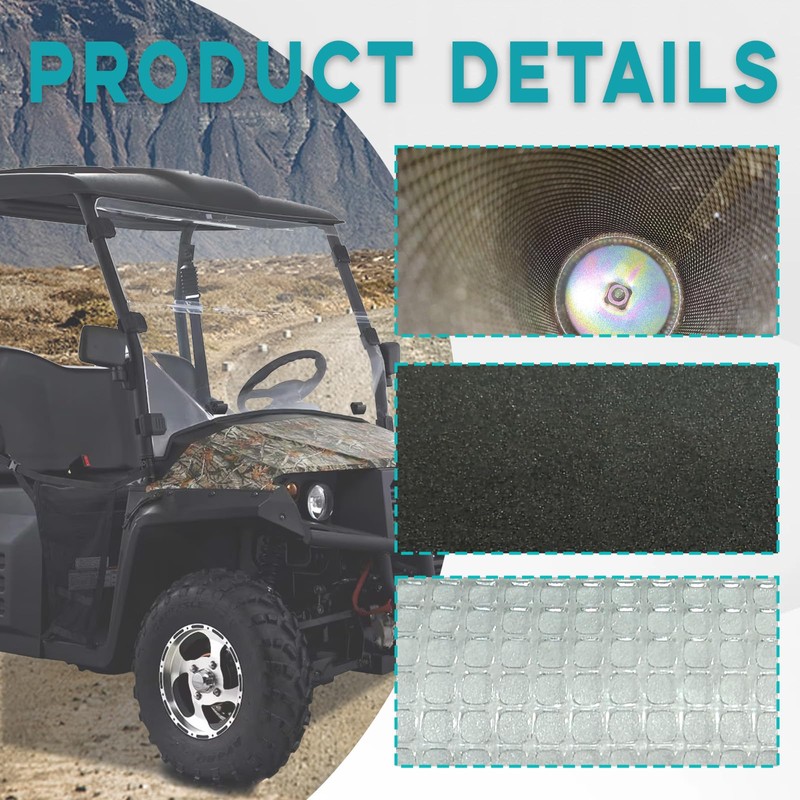 QYMOTO Hisun 400 Air Filter Compatible with Hisun UTV Co-leman
