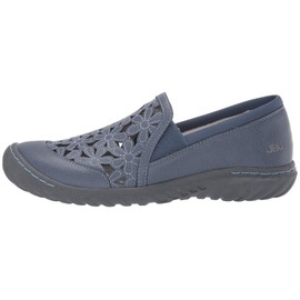 JBU by Jambu Women's Wildflower Moc Oxford Flat, Blue, 8 M US
