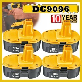 For DeWALT 4Pack 18 Volt 7.0AH NI-MH Battery For Dewalt DC9096-2 DC9098 DC9099 DC9096 NEW