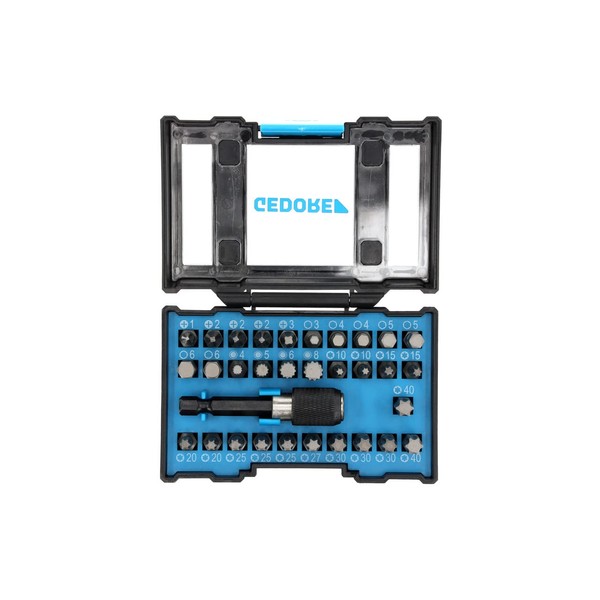 Gedore 666 Nickel Cable Industrial Drill Bit Set 32-Piece