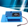 Single Fan Heat Sink CNC Protective Cover for Raspberry Pi