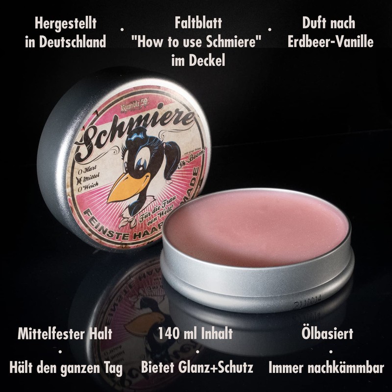 Schmiere – For Girls – Pomade from Rum BLE59