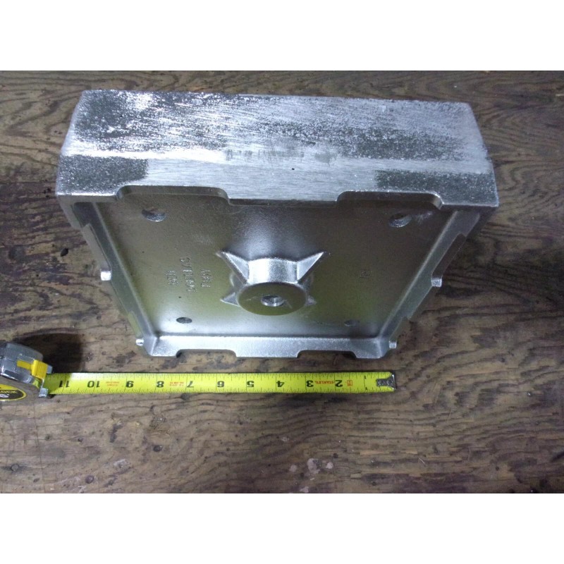 Ben Douglas Foundry Post Base, Anchored 8x8, rough cut, Heavy