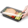 Efforias [10 Pack, 28oz] 1 Compartment Plastic Meal Prep Containers