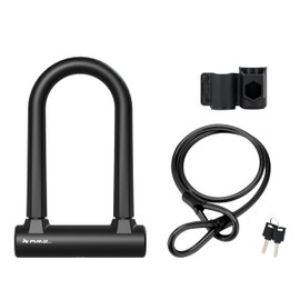 Heavy-Duty U Lock for Bike & E-Bike, Anti Bolt Cutter Steel Lock