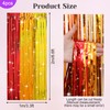 Pack of 2 Tinsel Curtain Colourful, Glitter Curtain Tinsel Streamers