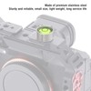 Camera Bubble Level for Leveling Equipment,for 1/4 Inch Thread Mount