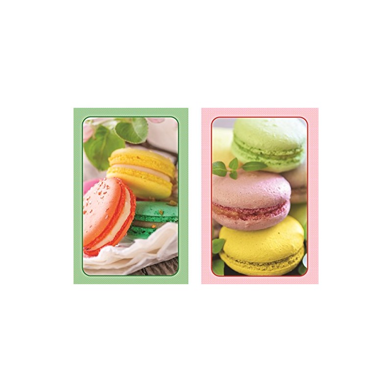 Macarons! Bridge Playing Cards Standard Index Playing Cards