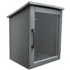 BplusZ Little Library Box Outdoor Waterproof HDPE Book Storage Small