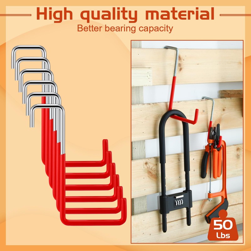 Hotop 18 Pcs Rafter Hanger Heavy Duty Large S Hooks