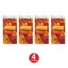 Beistle 4 Piece Plastic Rectangular Autumn Fall Leaf Tablecovers Thanksgiving