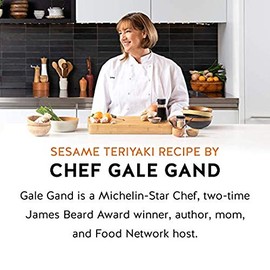 Sesame Teriyaki Beef Jerky by Think Jerky â Delicious Chef Crafted Jerky â Grass-Fed Beef Free of Gluten, Antibiotics and Nitrates â Healthy Protein Snack Low in Calories and Fat â 2.2 Ounce (8 Pack)