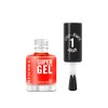 Rimmel Super Gel Jelly Gloss, Nagellack, 018 Orange Sorbet, langer