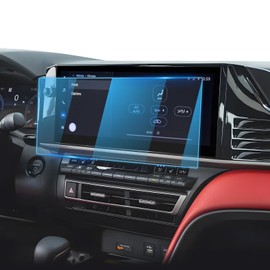 LFOTPP For Camry 2025 Screen Protector - Compatible with Camry (XLE/XSE/SE) 12.3 inch Touchscreen 9H Tempered Glass Infotainment Touch Screen accessories Anti-Fingerprint - HD