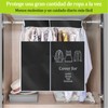 Rrotector de Ropa Colgante, Funda Protectora para Ropa con Cinta