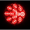 2 Red + 2 White 4" Round Led Stop Turn