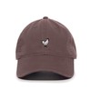 Tech Design Chicken Baseball Cap Embroidered Cotton Adjustable Dad Hat