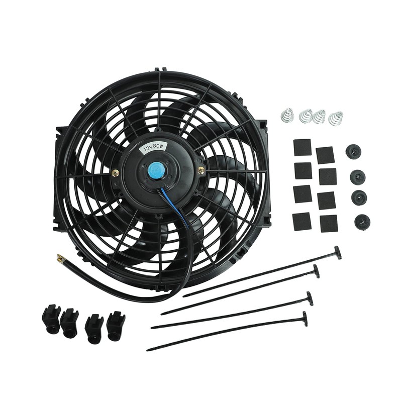 12" inch Slim Fan Pull Electric Radiator Cooling Fans 12V