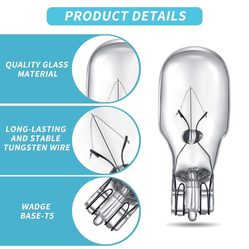 Riakrum T5 Landscape Light Bulbs 12 Volt 4 Watt Landscape