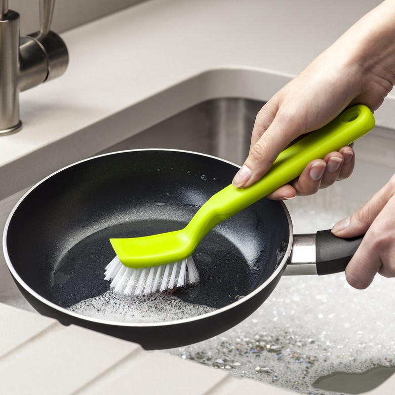 Zeal L91L Dish Brush, Lime, One Size