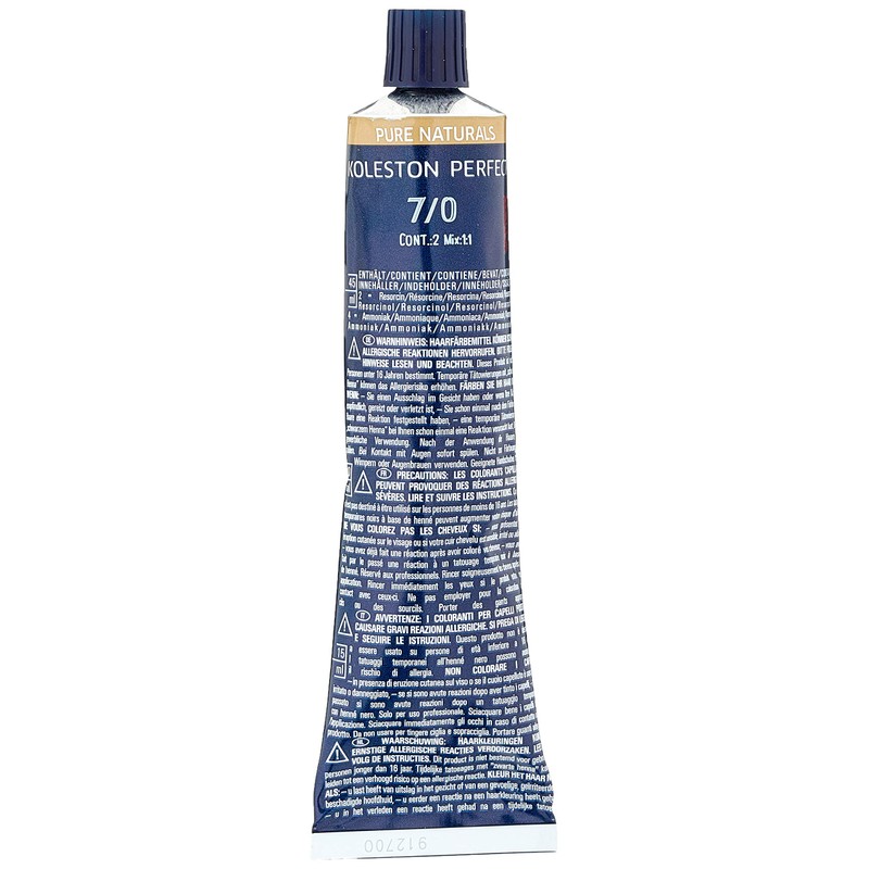 Wella Professionals Koleston Perfect Me + Pure Naturals 7/0 Hair