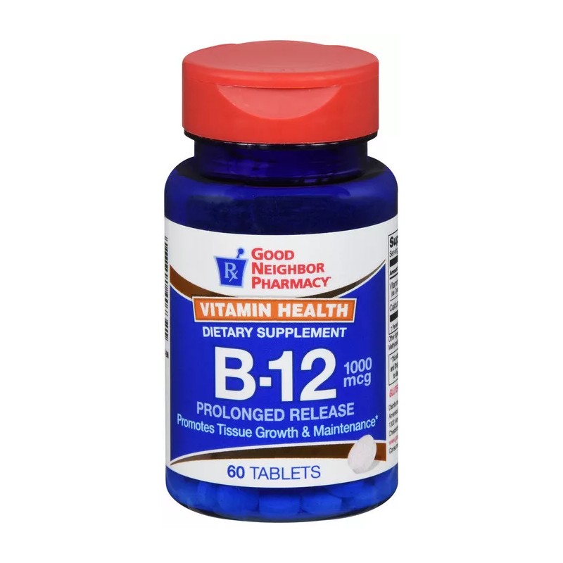 GNP Vitamin B-12 Prolonged Release 60 Tablets
