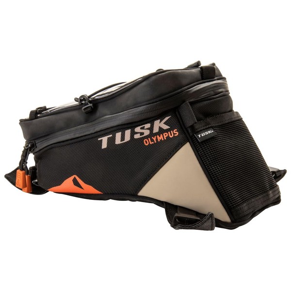 Tusk Olympus Tank Bag Small Black/Tan For KAWASAKI Versys-X 300