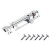 SISI UK® 75mm Door Bolt, Polished Chrome Barrel Door Bolt