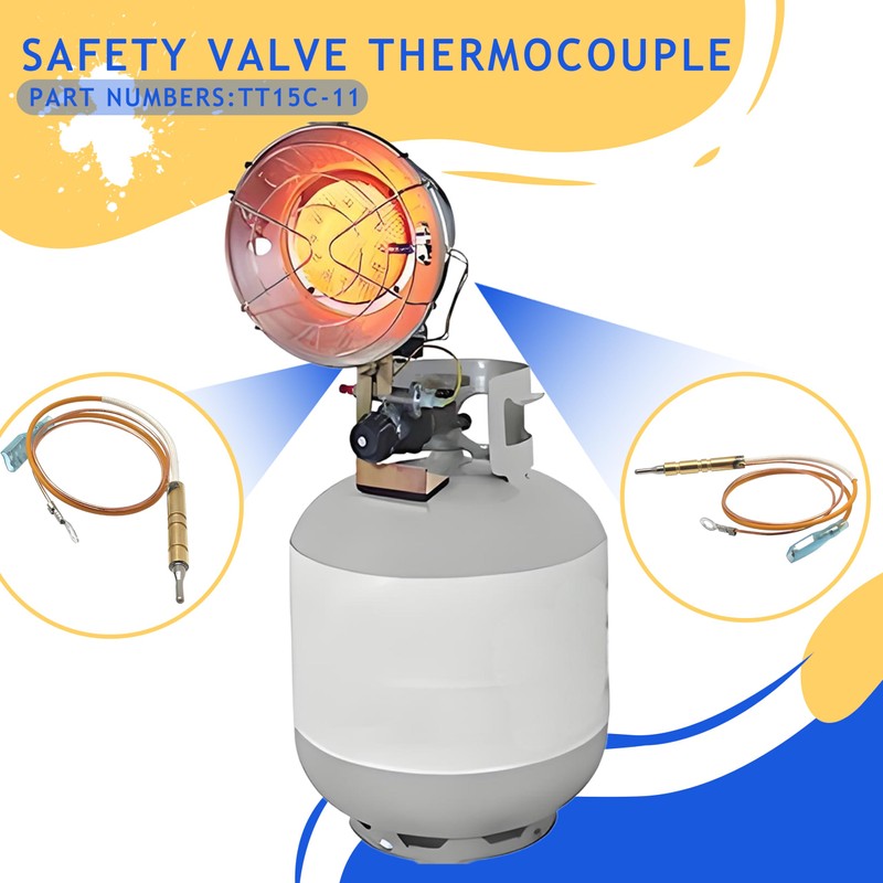 Aretle Replacement TT15C-11 Safety valve thermocouple Fits Dyna Glo &