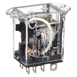 Relay, 8Pin, DPDT, 10A, 24VAC