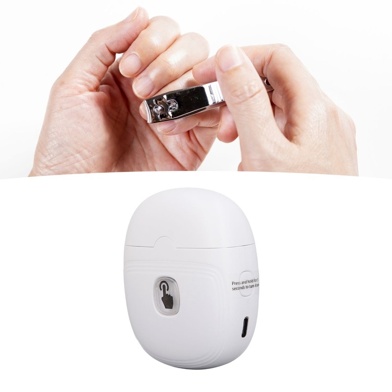 Electric Nail Clipper Safe USB Rechargeable Small Automatic Nail Trimmer