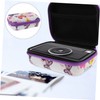 Operitacx 15Grid Camera Case Cute Portable Carrying Bag with Zipper
