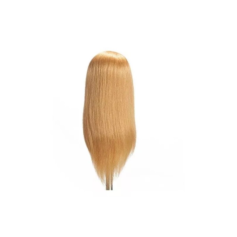 Hairginkgo Maniqui Cabeza Cabello Natural 27#- 55 Cm Hairginkgo