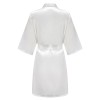 Satin Kimono Robe Women – Silk Bathrobe Bridal, Lounge Robe
